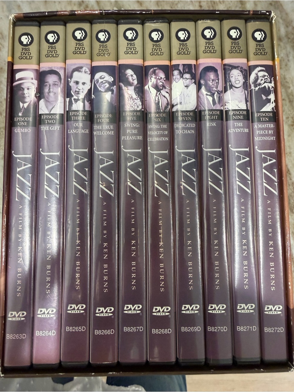 “Jazz” CD collection by Ken Burns PBS